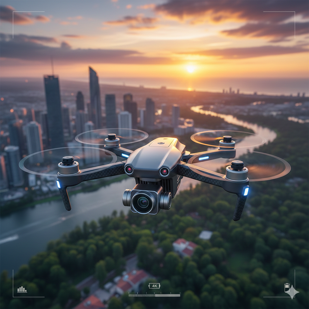 Vale a Pena Comprar o Drone Profissional XT8 com FPV e Fluxo Óptico?